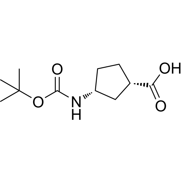 BOC-(1S,3R)-3-aminocyclopentanecarboxylic acid 261165-05-3